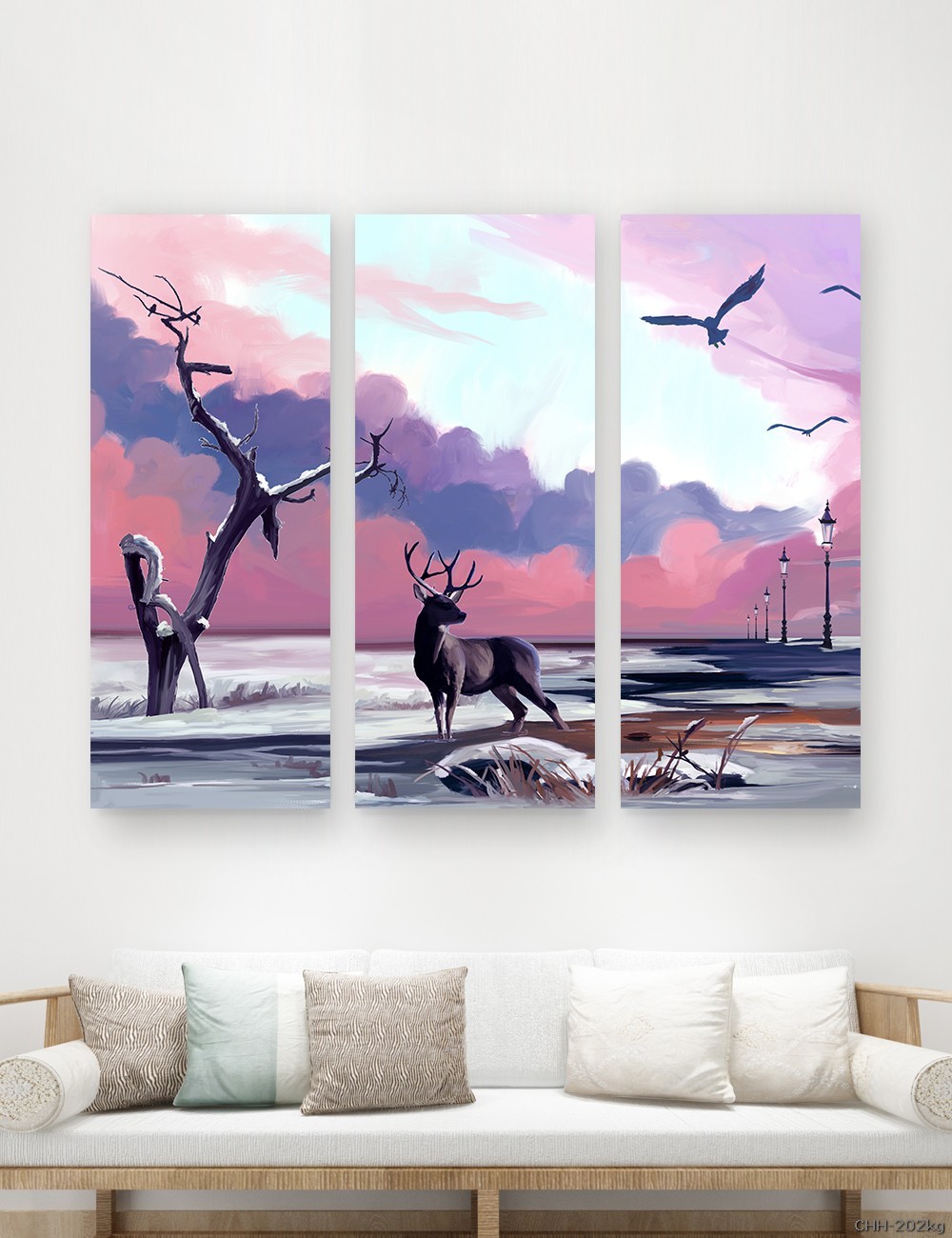 Tranh trừu tượng CHH-202kg